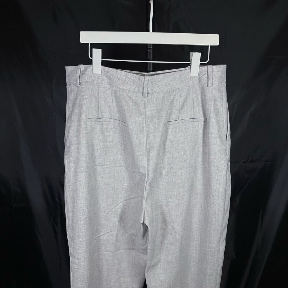 Zara Light Gray Ankle casual pants Sz XXL - Picture 11 of 14